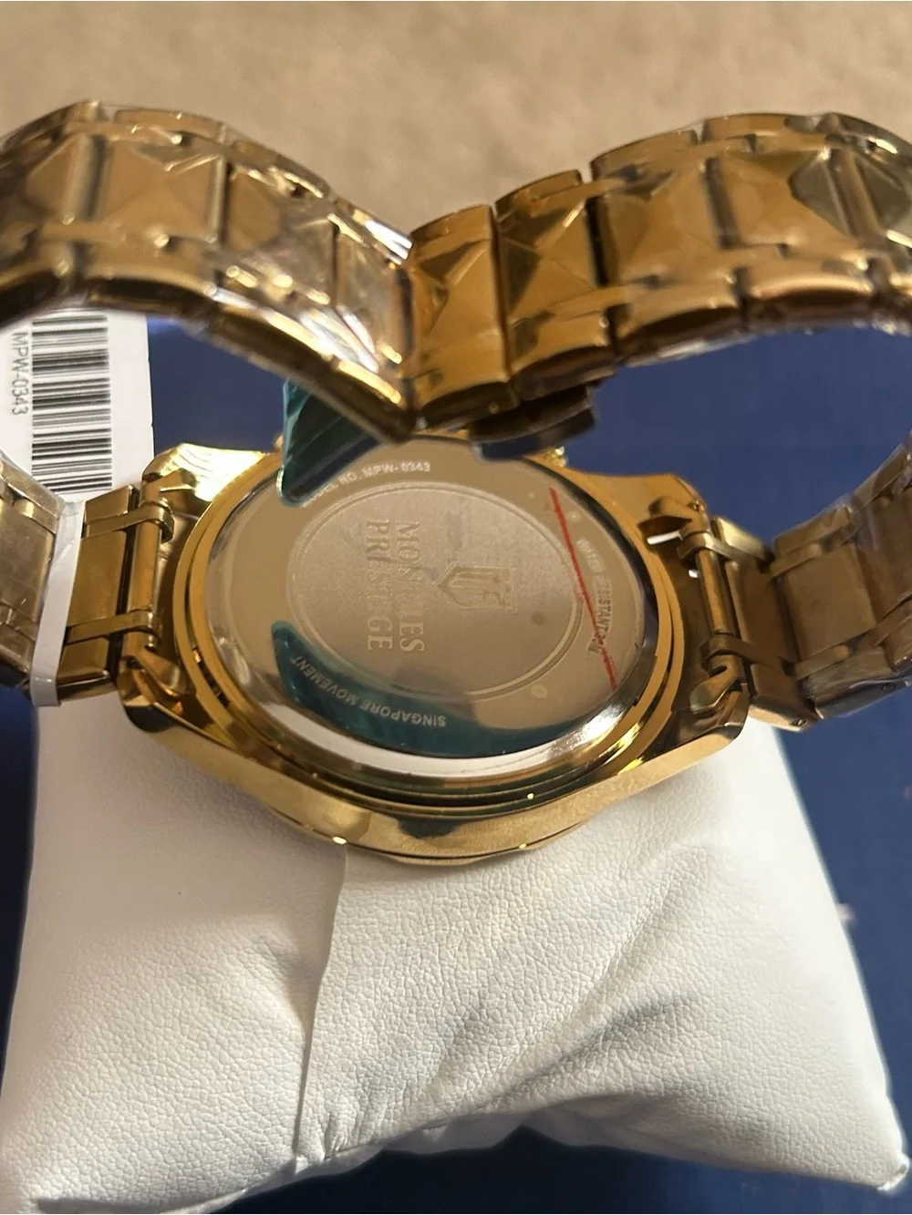 Gold-Tone Men's Chronograph Watch